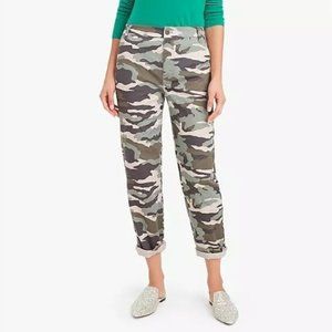 J Crew Camo Boyfriend Chino Pant Size 